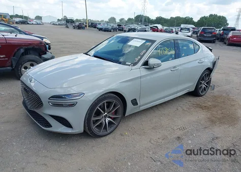 2025 Genesis G70 2.5T Rwd from USA, damaged, VIN KMTG34SC0SU157531
